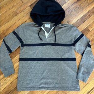 Old Navy Men's Rugby pullover Hoodie